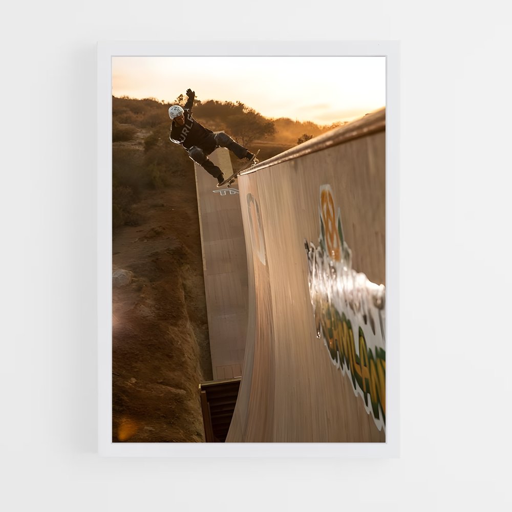 Poster Bob de burnquist – affiche Skateboard (vue 3)